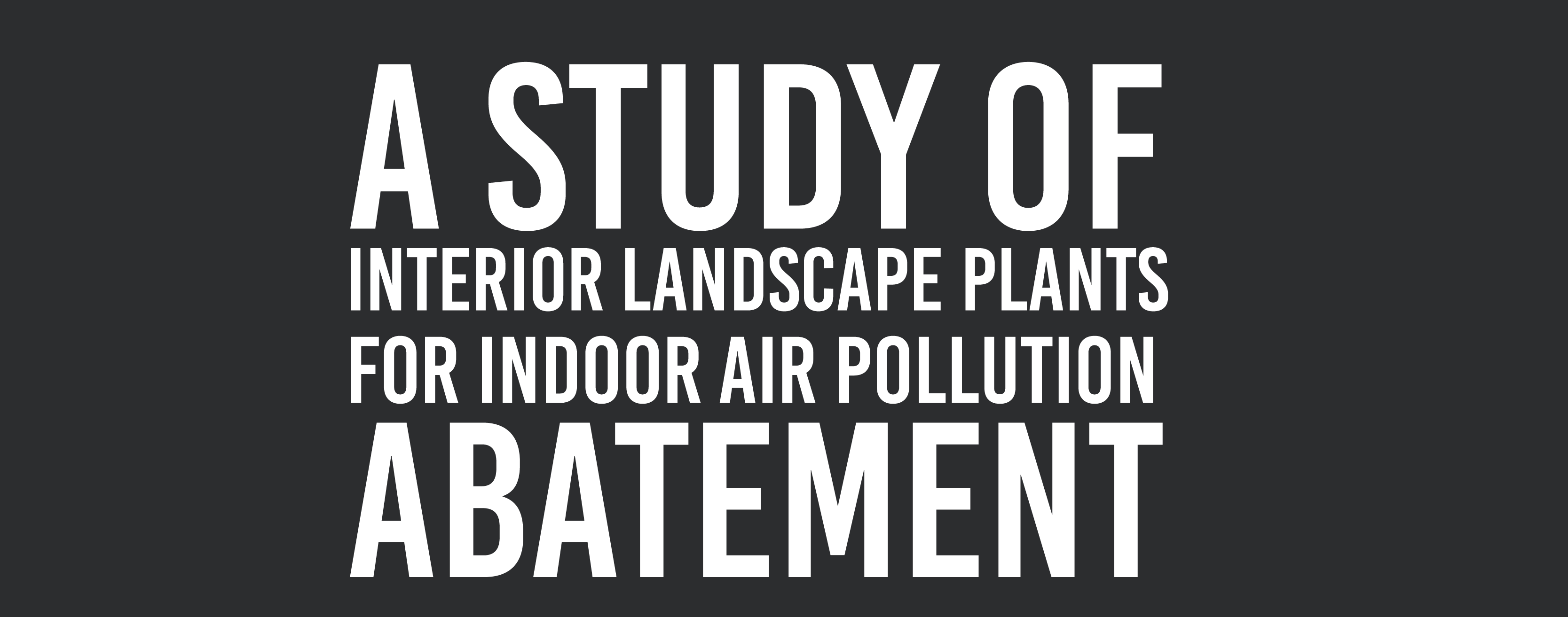 Interior Landscape Plants For Indoor, Interior Landscape Plants For Indoor Air Pollution Abatement