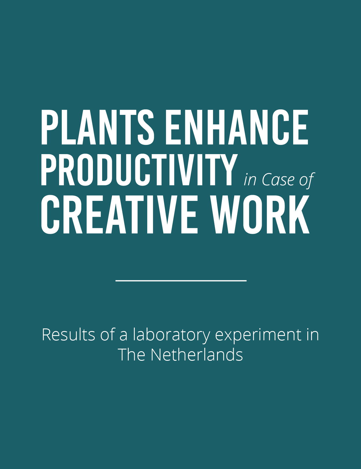 Plants Enhance Productivity in Case of Creative WorkFeatured Image