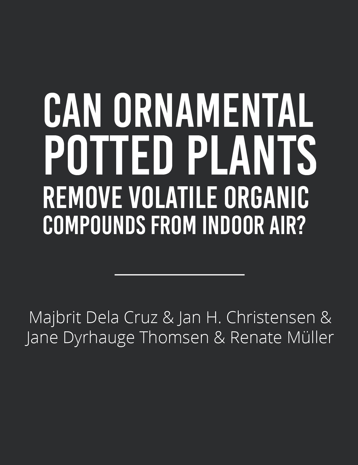 Can Plants Remove Indoor VOCs?Featured Image