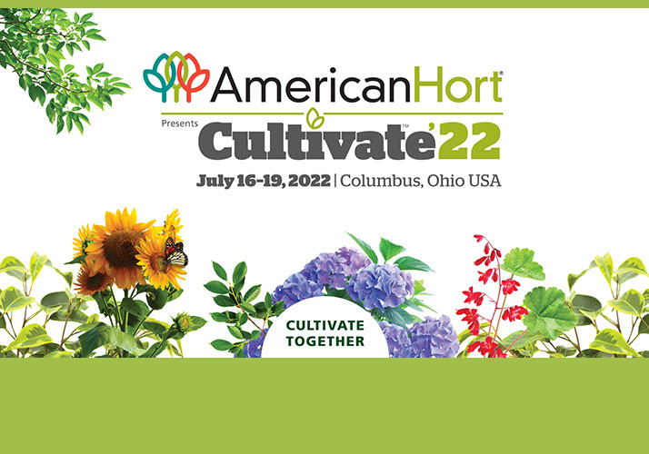 AmericanHort Cultivate '22 Green Plants for Green Buildings