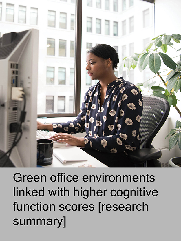 Green Office Environments Linked with Higher Cognitive Function ScoresFeatured Image