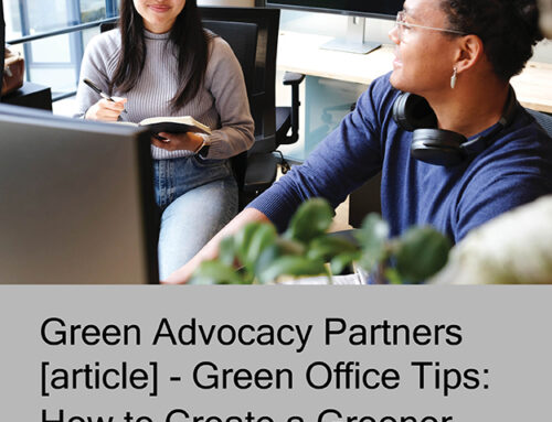 Green Office Tips: How to Create a Greener Office Building