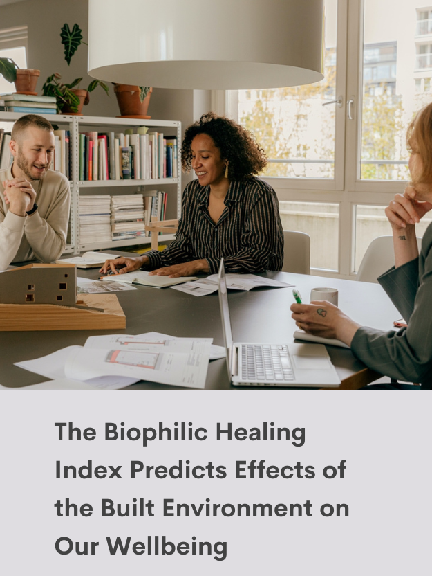 The Biophilic Healing Index Predicts Effects of the Built Environment on Our WellbeingFeatured Image