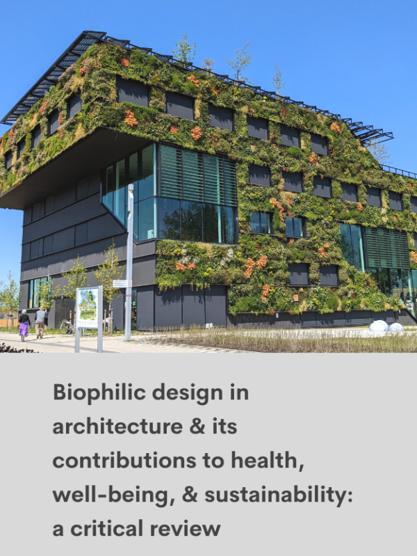 biophilic architecture research paper